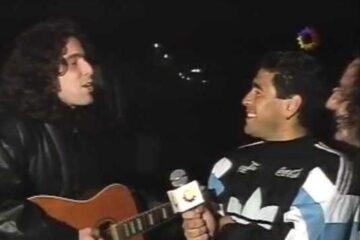 Maradona y Calamaro