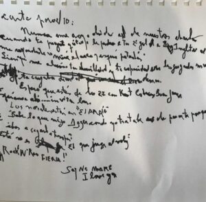 "¿Qué título le pondrías a tu 2do gol a Inglaterra?", la carta de despedida de Charly García a Maradona