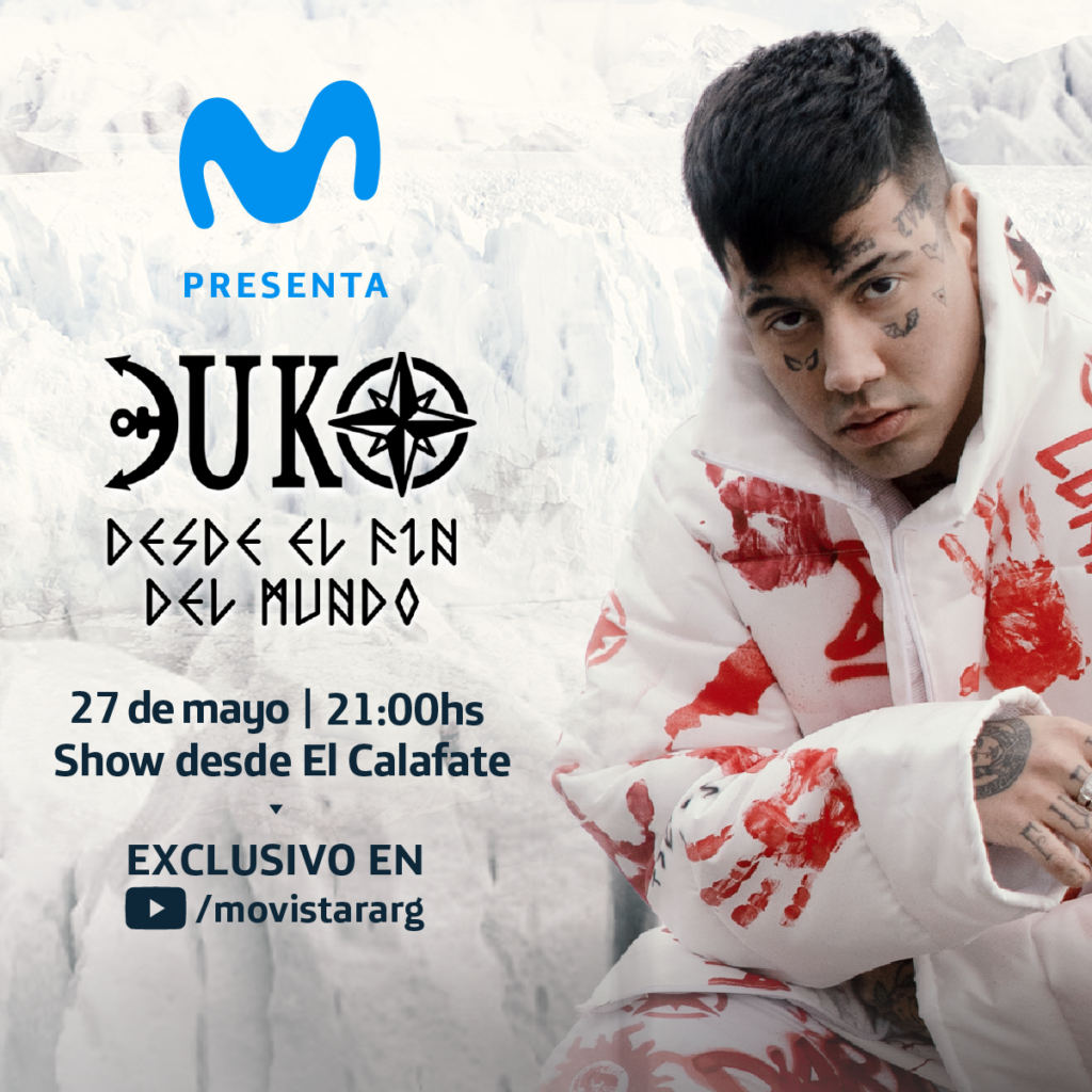 Duki y Movistar se unen y sorprenden con un show “Desde el fin del Mundo”